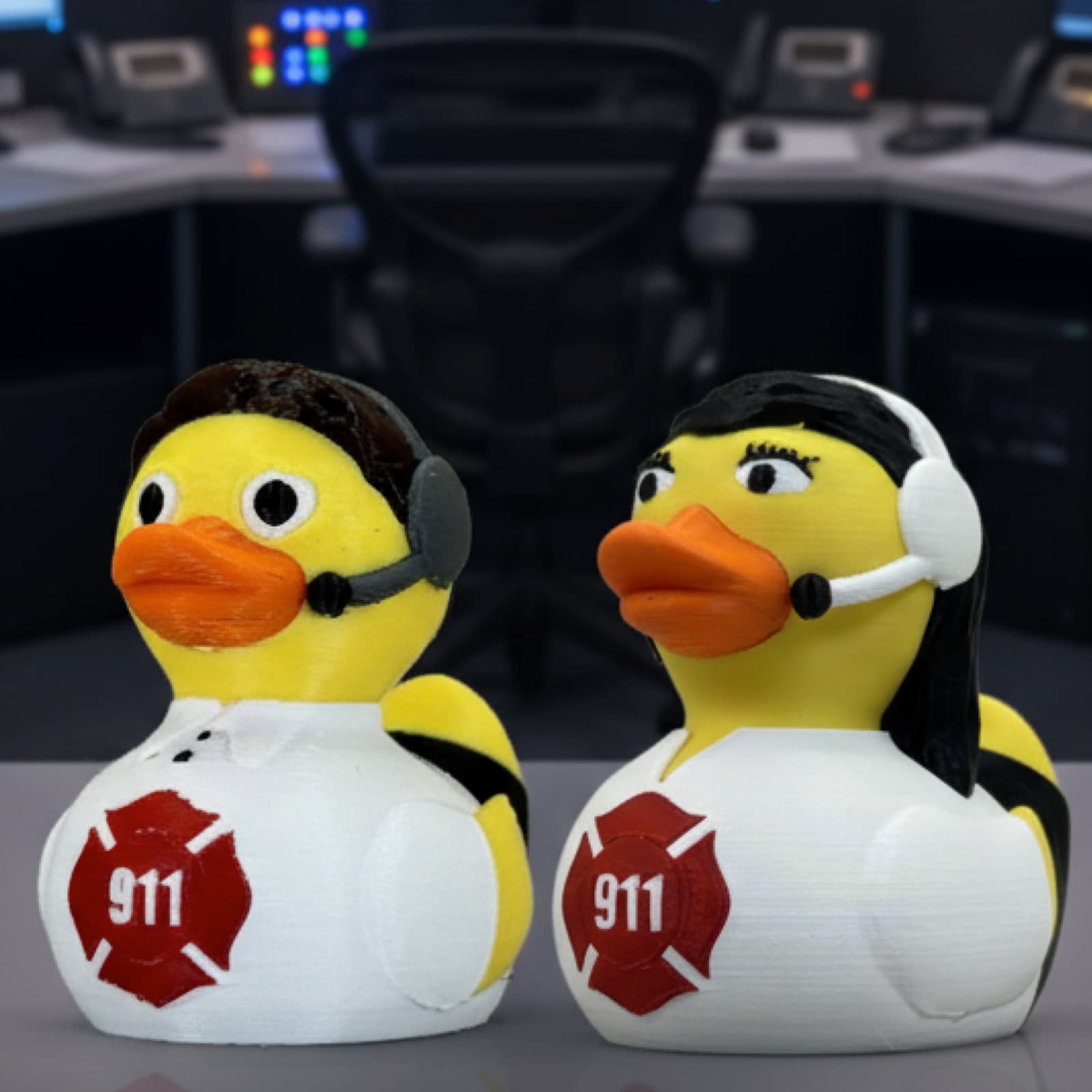 911 Dispatcher Duck lifestyle photo
