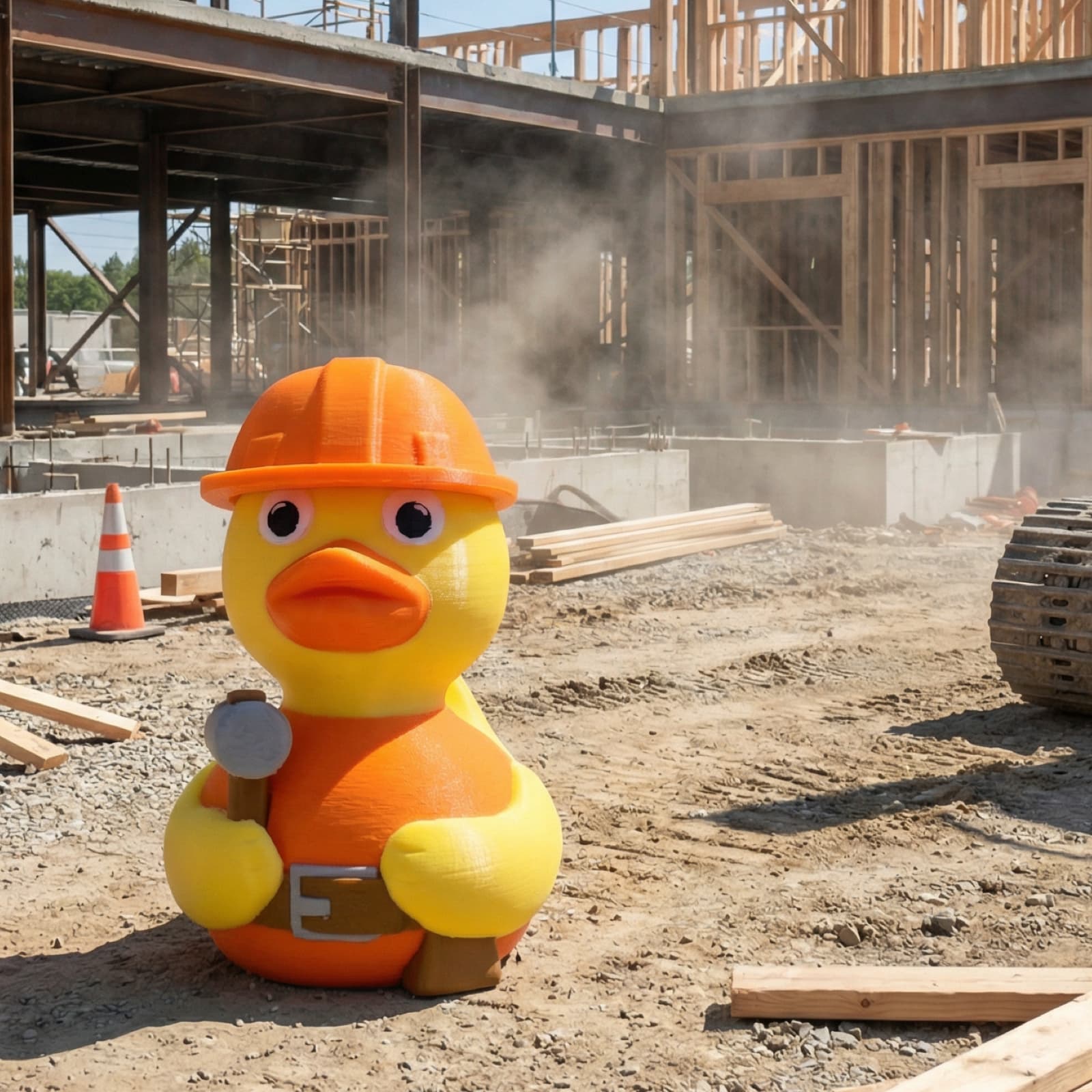 Construction Duck