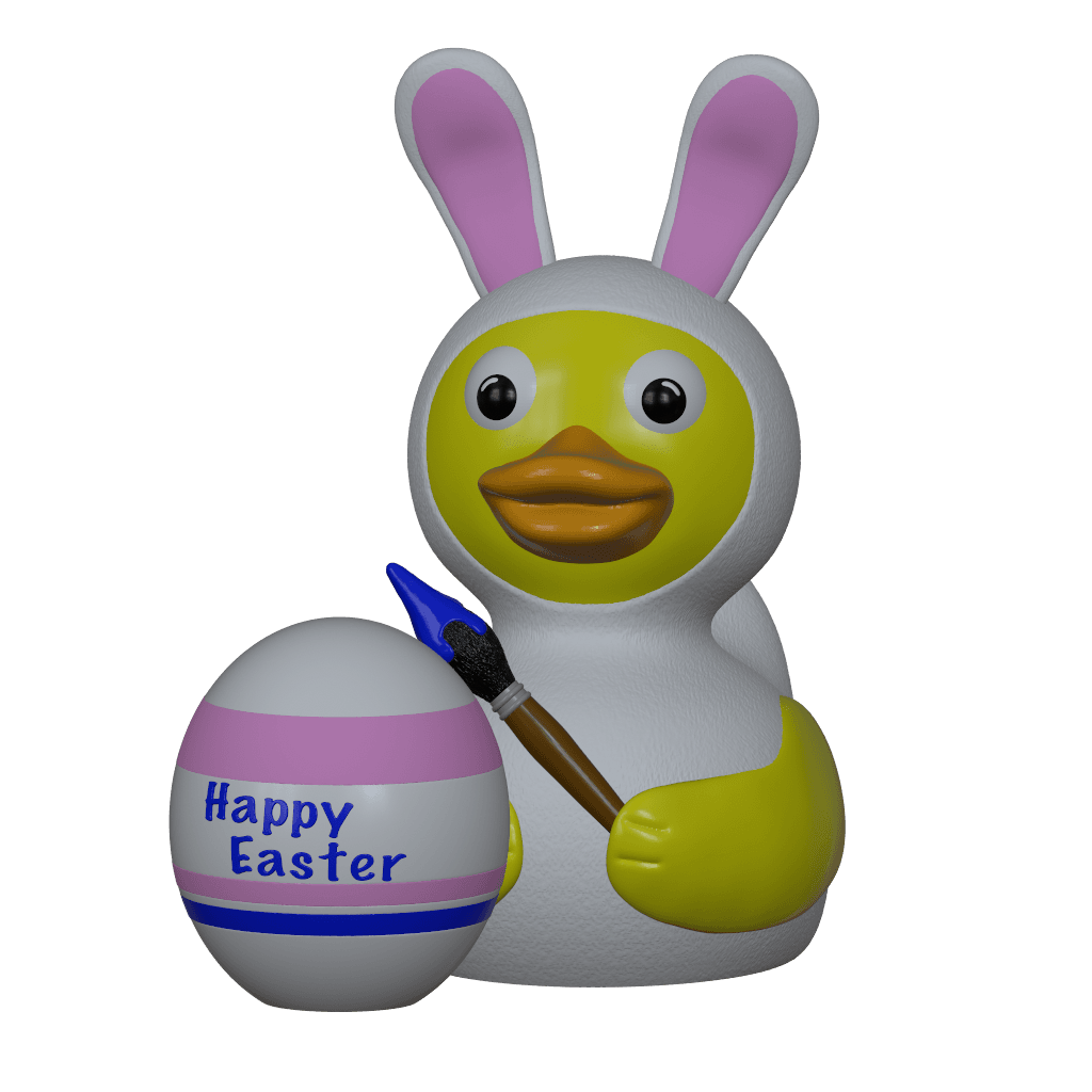 Easter Bunny Duck