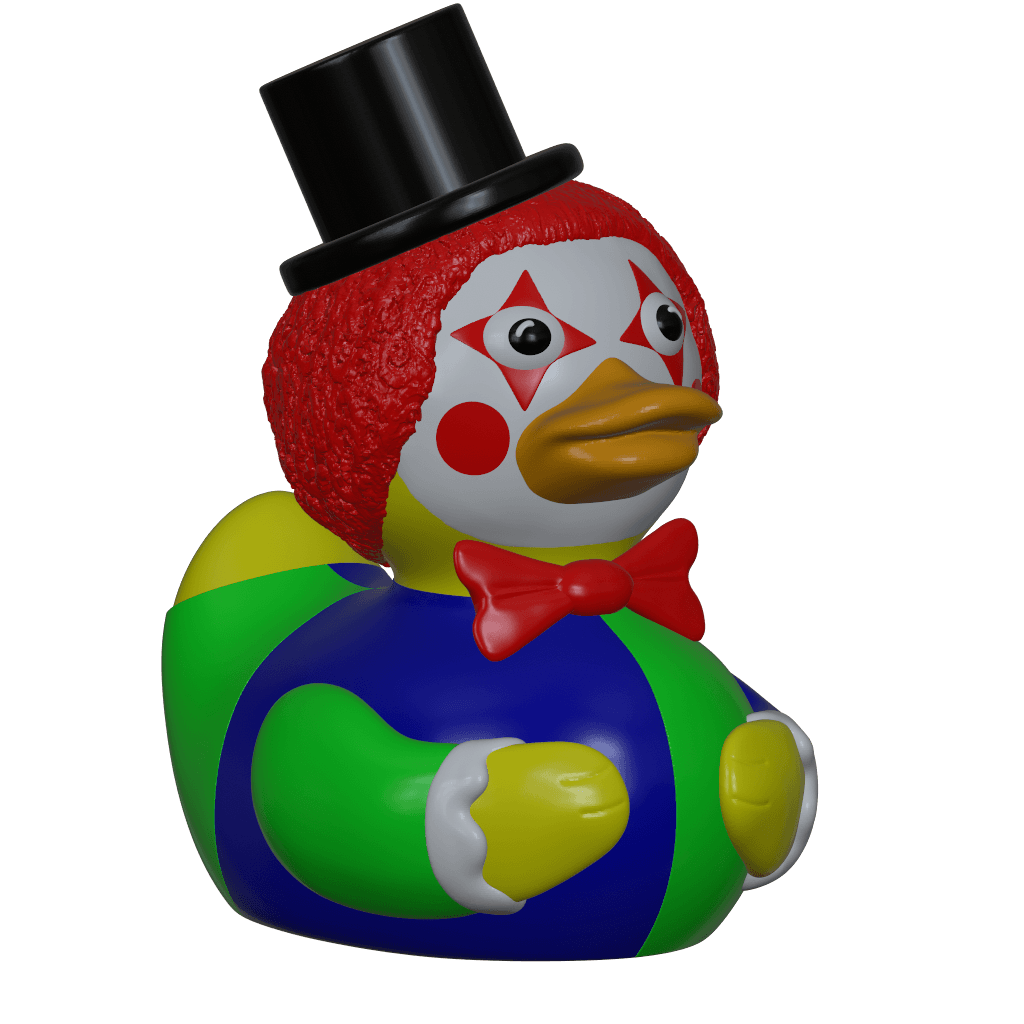 Giggles the Clown Duck product photo