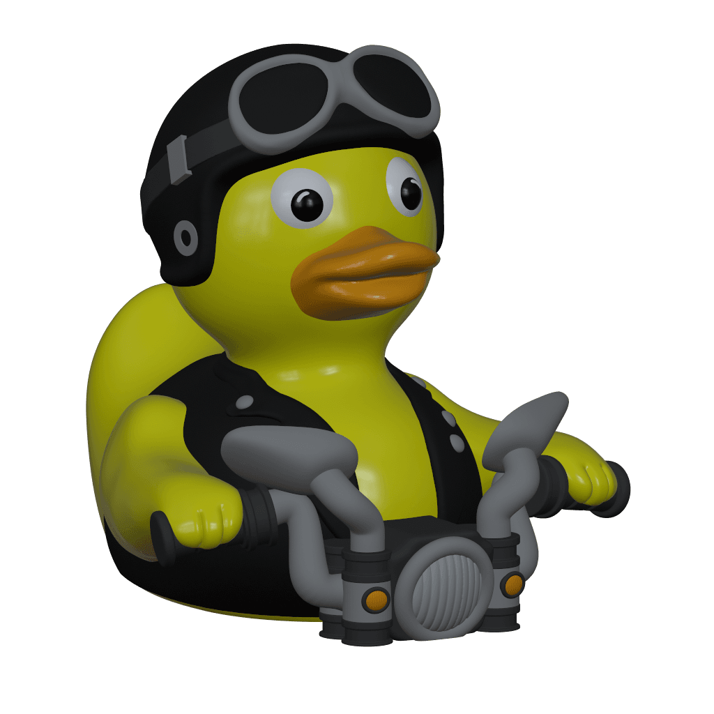 Biker Duck