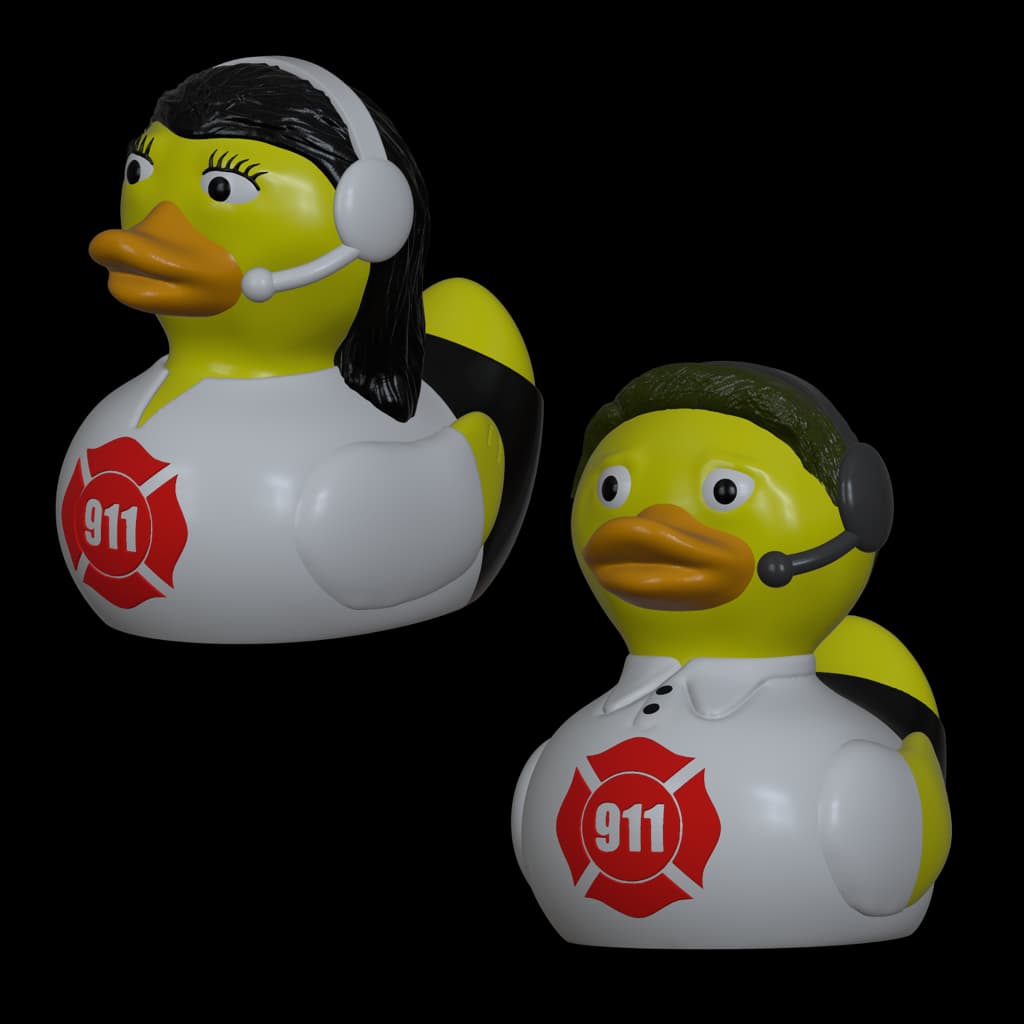 911 Dispatcher Duck
